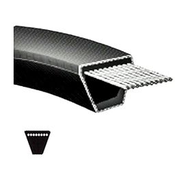 THREE FIVE 3V500 V-Belt — 3/8" X 50" OC Deep Wedge Belt For Industrial Motors, Compressors, Woodworking Equipment - View #3
