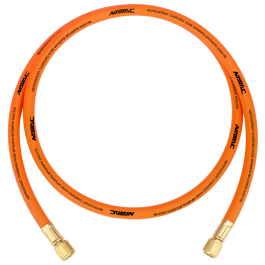 NAVAC NHR38AA Big Boy Recovery Hose, Orange, 6', 3/8" Diameter, 1/4" to 1/4" Fitting
