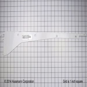 0437310AM Hussmann BRACKET-SHELF 24 2 POS