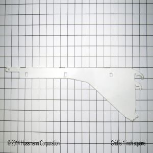 0439219 Hussmann BRACKET-SHLF 18 3 POS WHT