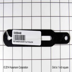0458448 Hussmann RETAINER-DOOR FLAT BLACK