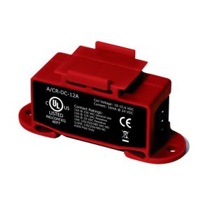 A/CR-DC-12A Automation Components Inc (ACI) Command Relay, Nom. Coil Voltage: 24 VDC, Contact Rating: 12A, Form 1C (SPDT) 128210