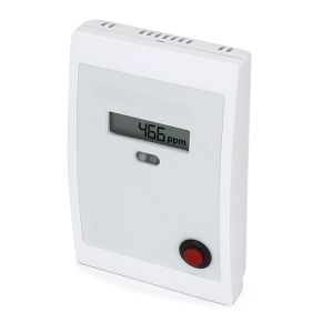 ESENSE II FAI DISP Automation Components Inc (ACI) Carbon Dioxide Sensor, 0-2000 PPM, Room Mount, 0-10VDC or 4-20mA Output, 3 LEDs, Audible Alarm 131680