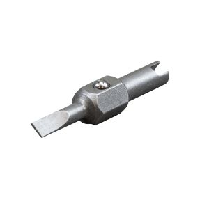 13231 Klein Tools Replacement Bits, 1/8-Inch Slotted and Schrader&reg;