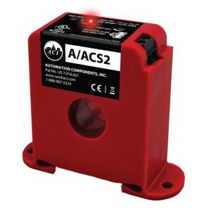 A/ACS2 Automation Components Inc (ACI) Adjustable Current Switch, DIN Rail, Solid Core, NO, 0.5 to 220A Trip Point, 0 to 250A Range 142355