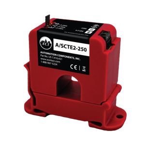 A/SCTE2-250 Automation Components Inc (ACI) Analog Current Sensor, 0-5 VDC, DIN Rail, Split Core, 250 Amp Max 142383