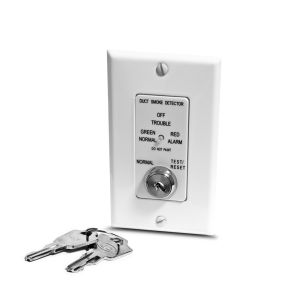 MSR-50RKA/W Automation Components Inc (ACI) Remote with Key, Sounder, White Double Gang Plate 146753