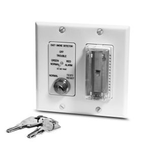 MSR-50RKAV/W/C Automation Components Inc (ACI) Remote with Key, Strobe, Sounder, White Double Gang Plate 146754