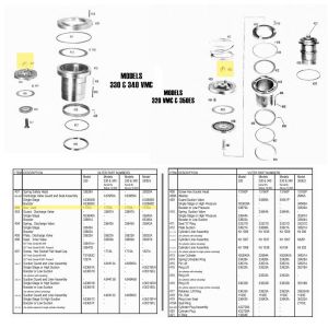 Vilter 1776A, Nut 5/8-11UNC Lock