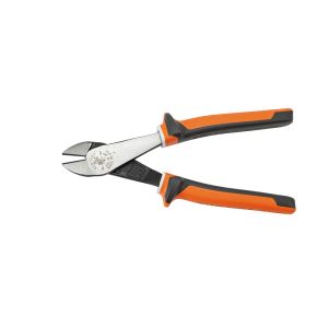200028EINS Klein Tools Diagonal Cutting Pliers, Insulated, Slim Handle, 8-Inch