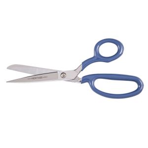 208LR-BLU-P Klein Tools Bent Trimmer w/Large Ring, Blue Coating, 8-Inch