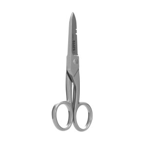 2100-7 Klein Tools Electrician's Scissors, Nickel Plated