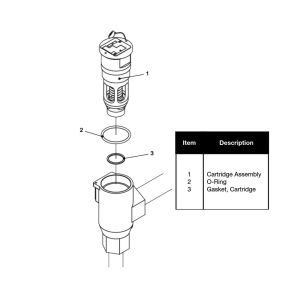 210195 Parker RS Cartridge Parts Kit for CSR3 250 psi- image 1