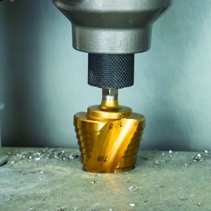 25951 Klein Tools Step Bit Kit, Spiral Double-Fluted, VACO, 3-Piece