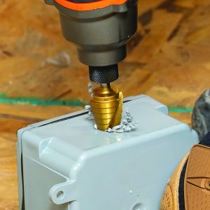 25962 Klein Tools 12-Step Drill Bit, Double-Fluted, 3/16-Inch to 7/8-Inch