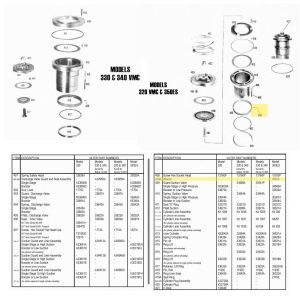 Vilter 2946A, Washer .312 X .195 X .035 Aluminum