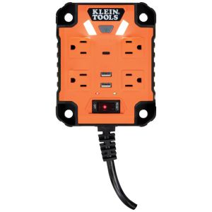 29601 Klein Tools PowerBox 1, Magnetic Mounted Power Strip with Integrated LED Lights