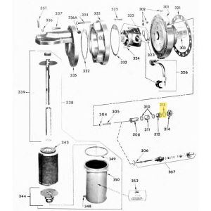 GASKET 1-1/2X1-1/16 CAP VALVE