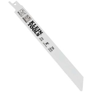 31741 Klein Tools Reciprocating Saw Blades, 10/14 TPI, 8-Inch, 5-Pack