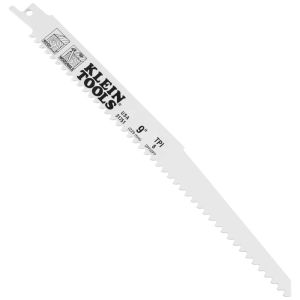 31751 Klein Tools Reciprocating Saw Blades, 6 TPI, 9-Inch, 5-Pack