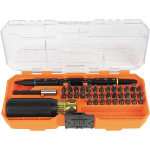 32501HD Klein Tools KNECT&trade; Impact-Rated Multi-Bit Screwdriver / Nut Driver Set, 46-Piece