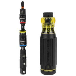 32517HD Klein Tools KNECT&trade; 17-in-1 Impact-Rated Hybrid Screwdriver / Nut Driver