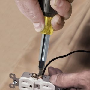 32557 Klein Tools Multi-Bit Screwdriver / Nut Driver, 10-in-1, Heavy Duty