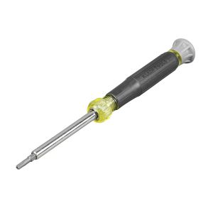 32585 Klein Tools Multi-Bit Electronics Screwdriver, 4-in-1, TORX&reg; Bits