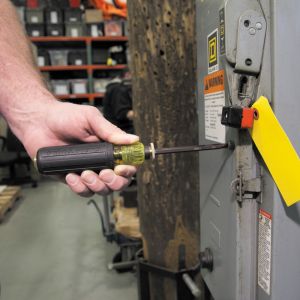 32751 Klein Tools Adjustable Screwdriver, #2 Phillips, 1/4-Inch Slotted
