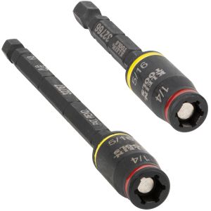 32768 Klein Tools 3-in-1 Impact Flip Socket Set, 1/4-Inch, 5/16-Inch, 2-Piece