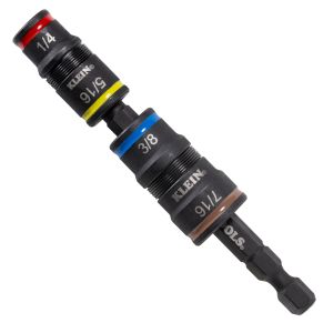 32932 Klein Tools 5-in-1 Impact Rated Flip Socket Set