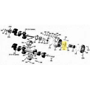 RETAINER 4412&4416 BRG FRONT LARGE