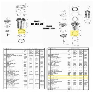 Vilter 33632A, Ring 320 Lift Capacity Reduction