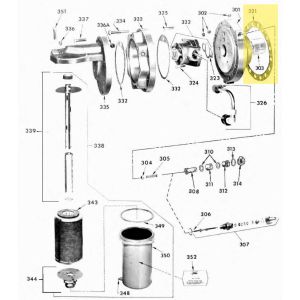 GASKET 320 BEARING HOUSING