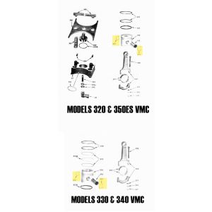 Vilter 33666A, Ring 300 SNAP Piston Pin