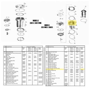 Vilter 34831A, Liner 350ES Cylinder