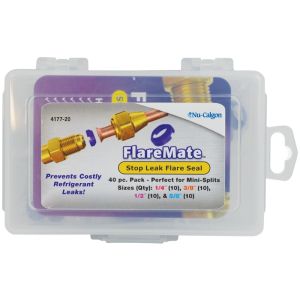 4177-20 Nu-Calgon Flaremate, 40 pc. Combo Kit