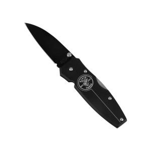44000-BLK Klein Tools Black Lightweight Lockback Knife 2-1/4-Inch Drop Point Blade