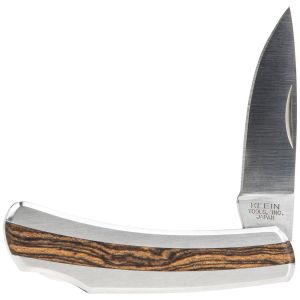 44033 Klein Tools Stainless Steel Pocket Knife, 2-1/4-Inch Drop Point Blade