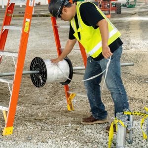 50142 Klein Tools Conduit Measuring Pull Tape, 2500-Pound x 3000-Foot