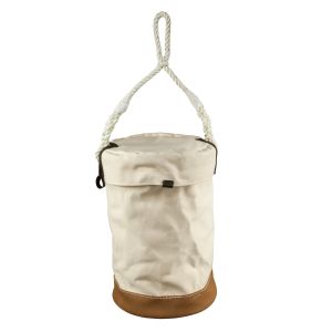 5104VT Klein Tools Leather Bottom Bucket with Top