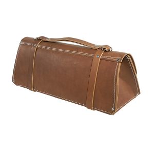 5108-20 Klein Tools Deluxe Leather Bag, 20-Inch