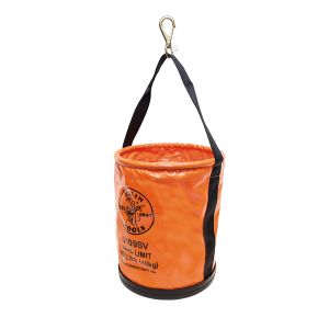 5109SV Klein Tools Utility Bucket, Vinyl Tool Bucket with Swivel Snap, 12-Inch