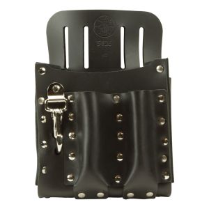 5126 Klein Tools Leather Tool Pouch with Knife Snap, 5-Pocket