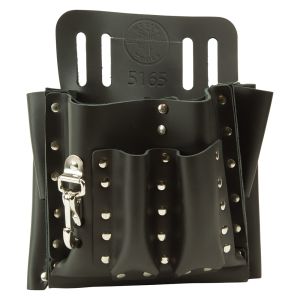 5165 Klein Tools 10 Pocket Tool Pouch Knife Snap