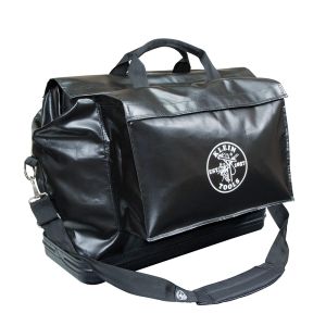 5182BLA Klein Tools Tool Bag, Vinyl Equipment Bag, Black, Large