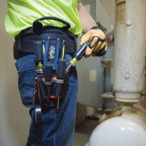 5240 Klein Tools Tradesman Pro&trade; Tool Pouch, 9 Pockets, 10.25 x 5.5 x 10.25-Inch