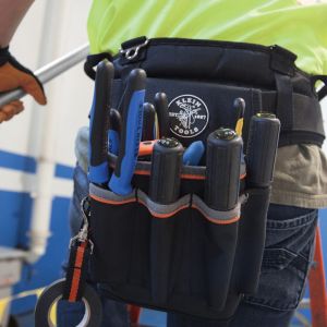 5241 Klein Tools Tradesman Pro&trade; Tool Pouch, 6 Pockets, 10.25 x 6.75 x 10.25-Inch