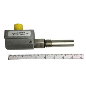 Frick 534C1478H01 sensor with ruler, showing rough 7.5-inch length. Image 1.
