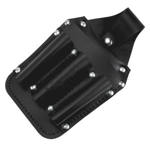 5481 Klein Tools Tool Pouch, Leather Pocket Tool Organizer, 6-Pockets, 5.75x2.5x10-Inch